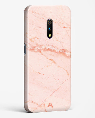 Rose Quartz on Marble Hard Case Phone Cover (Realme)