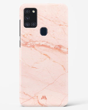 Rose Quartz on Marble Hard Case Phone Cover (Samsung)