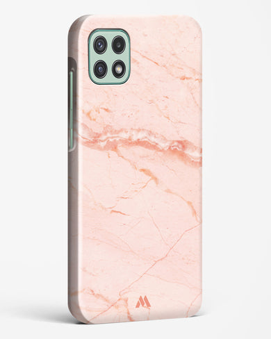 Rose Quartz on Marble Hard Case Phone Cover (Samsung)