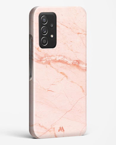 Rose Quartz on Marble Hard Case Phone Cover (Samsung)