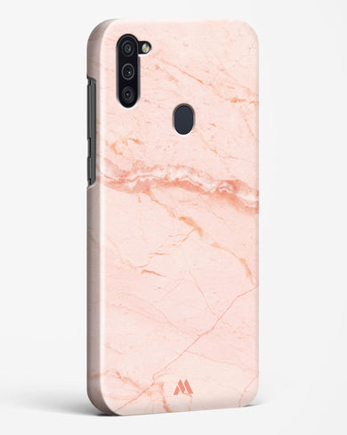 Rose Quartz on Marble Hard Case Phone Cover (Samsung)