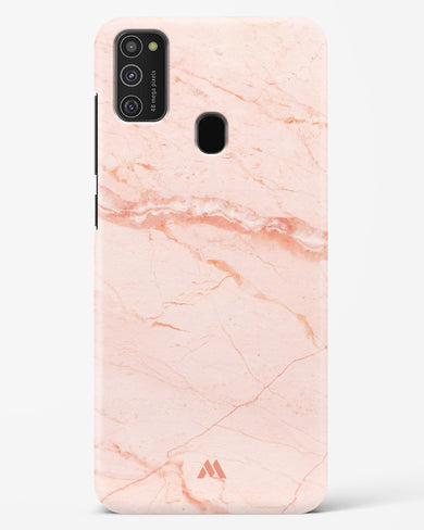 Rose Quartz on Marble Hard Case Phone Cover (Samsung)