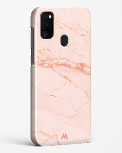 Rose Quartz on Marble Hard Case Phone Cover (Samsung)