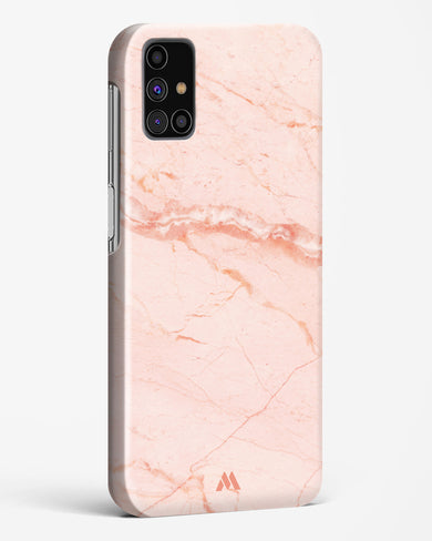 Rose Quartz on Marble Hard Case Phone Cover (Samsung)