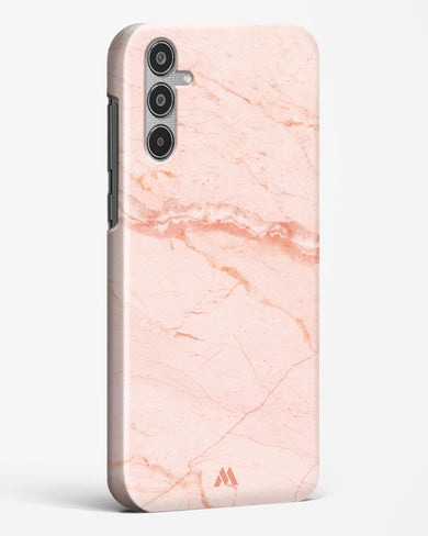 Rose Quartz on Marble Hard Case Phone Cover (Samsung)