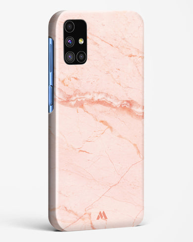 Rose Quartz on Marble Hard Case Phone Cover (Samsung)