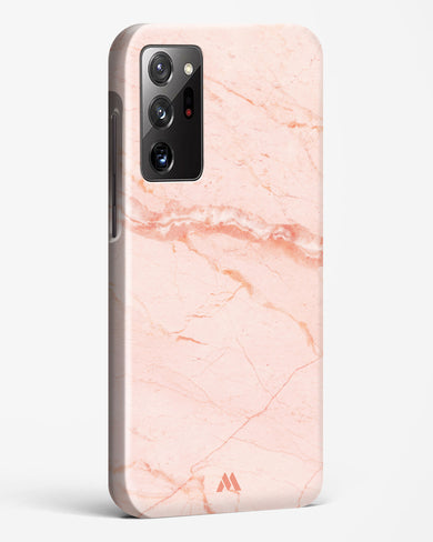 Rose Quartz on Marble Hard Case Phone Cover (Samsung)