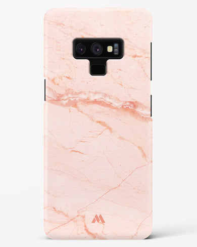 Rose Quartz on Marble Hard Case Phone Cover (Samsung)