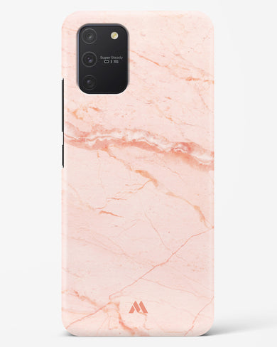 Rose Quartz on Marble Hard Case Phone Cover (Samsung)