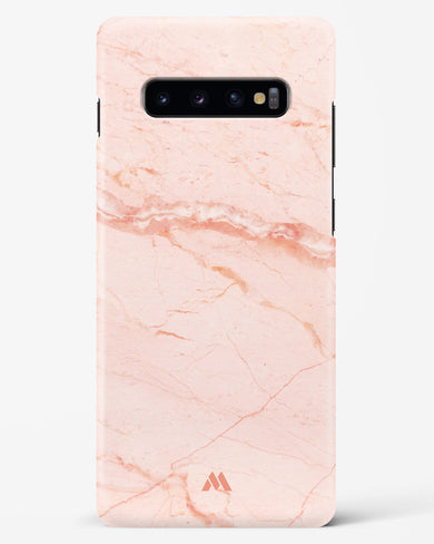 Rose Quartz on Marble Hard Case Phone Cover (Samsung)