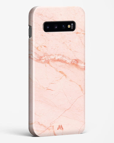 Rose Quartz on Marble Hard Case Phone Cover (Samsung)