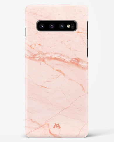 Rose Quartz on Marble Hard Case Phone Cover (Samsung)