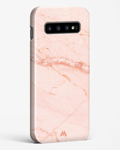 Rose Quartz on Marble Hard Case Phone Cover (Samsung)