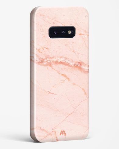 Rose Quartz on Marble Hard Case Phone Cover (Samsung)