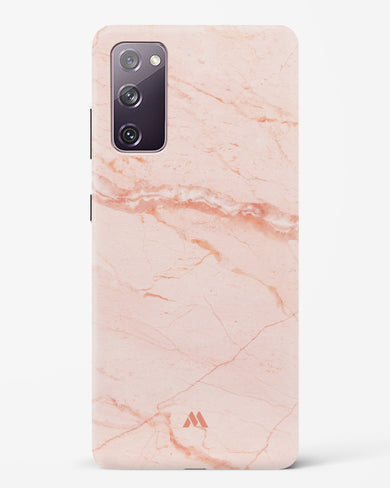 Rose Quartz on Marble Hard Case Phone Cover (Samsung)