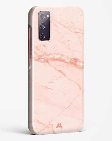 Rose Quartz on Marble Hard Case Phone Cover (Samsung)