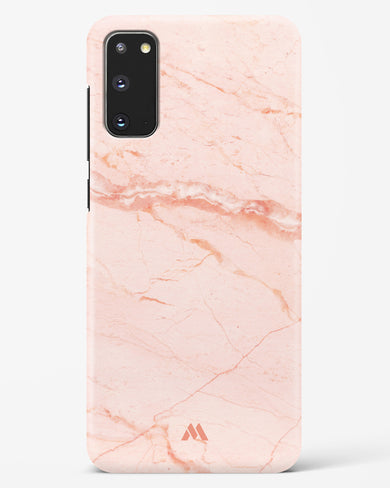 Rose Quartz on Marble Hard Case Phone Cover (Samsung)