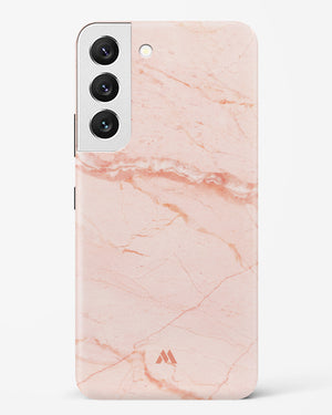 Rose Quartz on Marble Hard Case Phone Cover-(Samsung)