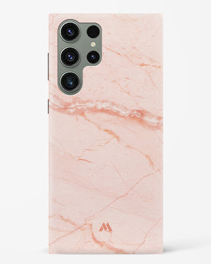 Rose Quartz on Marble Hard Case Phone Cover (Samsung)