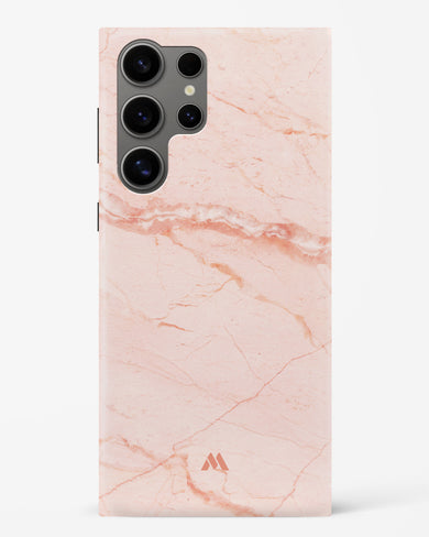 Rose Quartz on Marble Hard Case Phone Cover (Samsung)