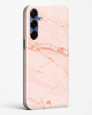 Rose Quartz on Marble Hard Case Phone Cover (Samsung)