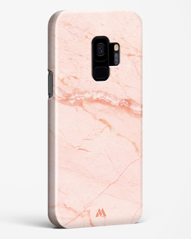 Rose Quartz on Marble Hard Case Phone Cover (Samsung)