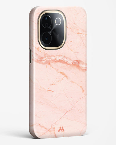 Rose Quartz on Marble Hard Case Phone Cover (Vivo)