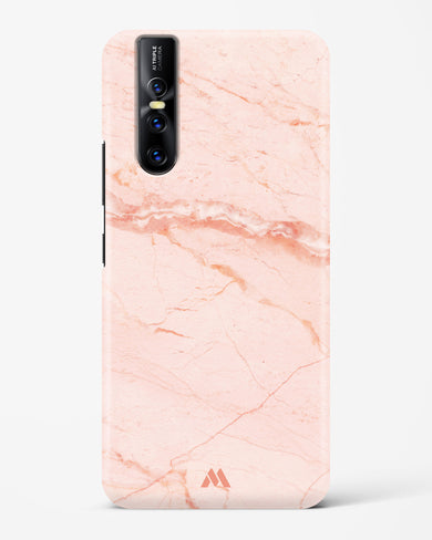Rose Quartz on Marble Hard Case Phone Cover (Vivo)