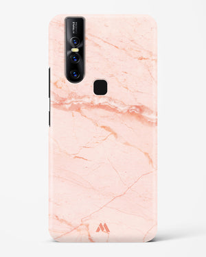 Rose Quartz on Marble Hard Case Phone Cover (Vivo)