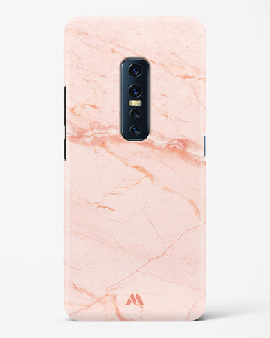 Rose Quartz on Marble Hard Case Phone Cover (Vivo)