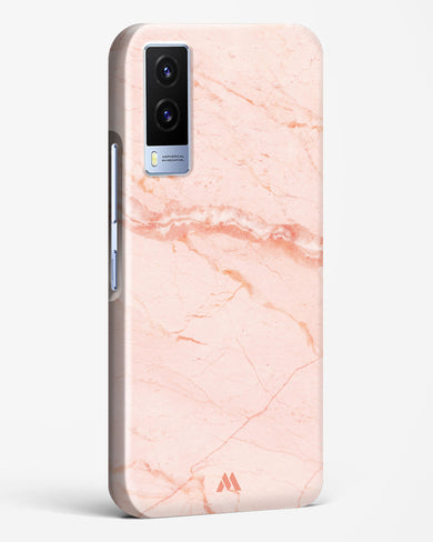 Rose Quartz on Marble Hard Case Phone Cover (Vivo)