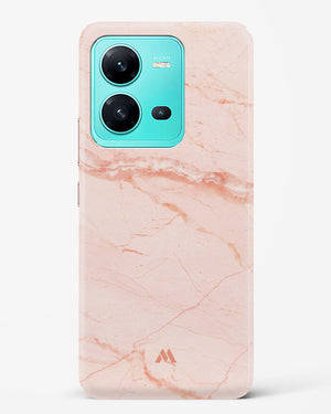 Rose Quartz on Marble Hard Case Phone Cover (Vivo)