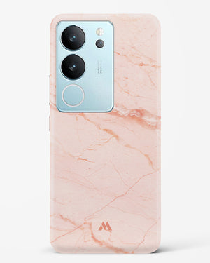 Rose Quartz on Marble Hard Case Phone Cover (Vivo)