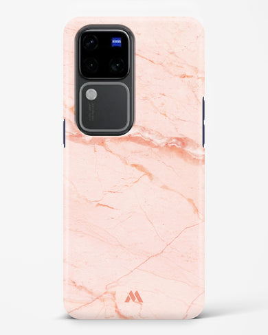 Rose Quartz on Marble Hard Case Phone Cover (Vivo)