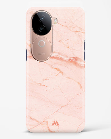 Rose Quartz on Marble Hard Case Phone Cover (Vivo)