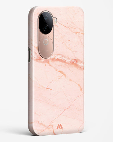 Rose Quartz on Marble Hard Case Phone Cover (Vivo)