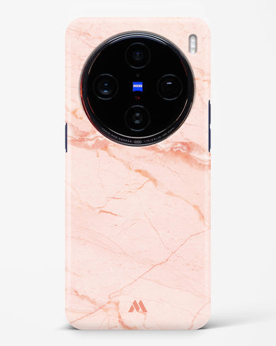 Rose Quartz on Marble Hard Case Phone Cover (Vivo)