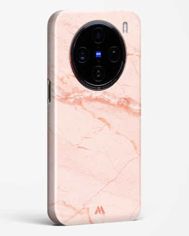 Rose Quartz on Marble Hard Case Phone Cover (Vivo)