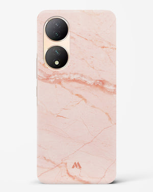Rose Quartz on Marble Hard Case Phone Cover (Vivo)