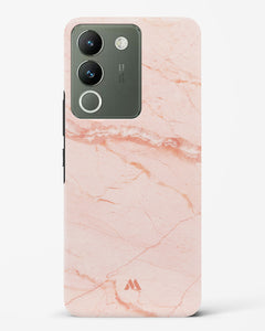 Rose Quartz on Marble Hard Case Phone Cover (Vivo)