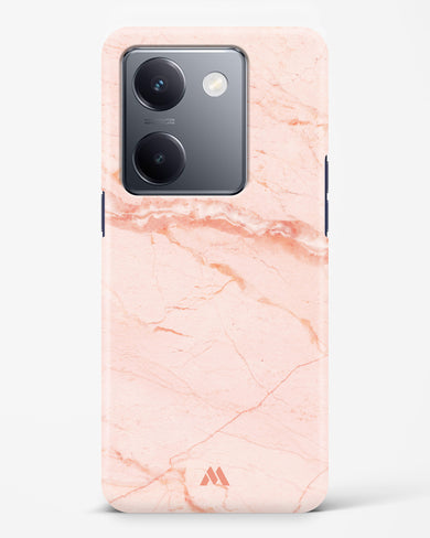 Rose Quartz on Marble Hard Case Phone Cover (Vivo)
