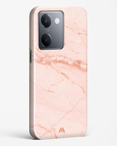 Rose Quartz on Marble Hard Case Phone Cover (Vivo)