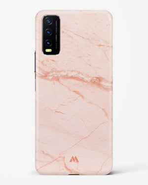 Rose Quartz on Marble Hard Case Phone Cover (Vivo)