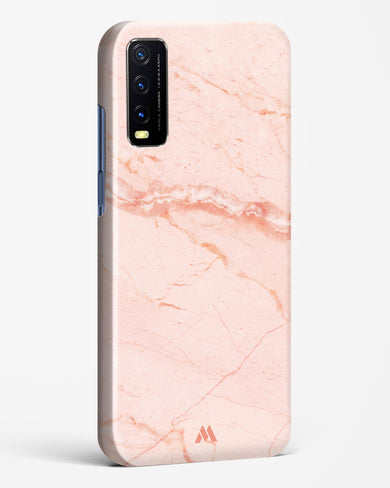 Rose Quartz on Marble Hard Case Phone Cover (Vivo)