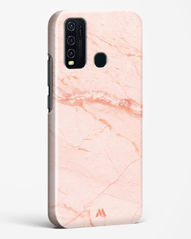Rose Quartz on Marble Hard Case Phone Cover (Vivo)