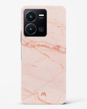 Rose Quartz on Marble Hard Case Phone Cover (Vivo)