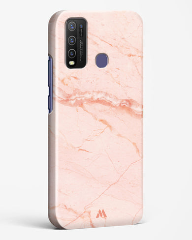 Rose Quartz on Marble Hard Case Phone Cover (Vivo)
