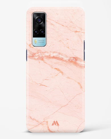 Rose Quartz on Marble Hard Case Phone Cover (Vivo)