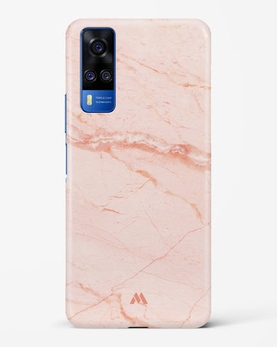 Rose Quartz on Marble Hard Case Phone Cover (Vivo)