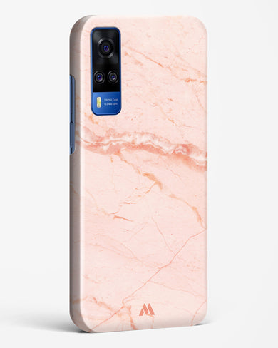 Rose Quartz on Marble Hard Case Phone Cover (Vivo)
